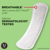 U by Kotex Security Lightdays Panty Liners, Light Absorbency, Long,