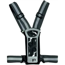 Ultimate Performance Stile LED Runners Phone Vest Black/Reflective