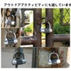 YAVINCOL 3 Pcs Password Lock, Padlock, Door Lock, U-shaped Lock,