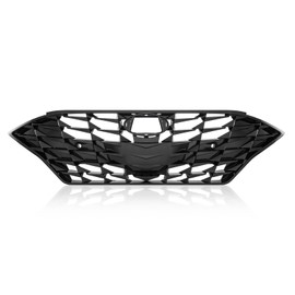 TTUN AUTO Compatible with 2020-2023 Hyundai Sonata Limited/SEL/Sport Front Bumper Grille Sports Edition Frong center,86351-L0410 86350-L0760(With 2 Sensor Hole)
