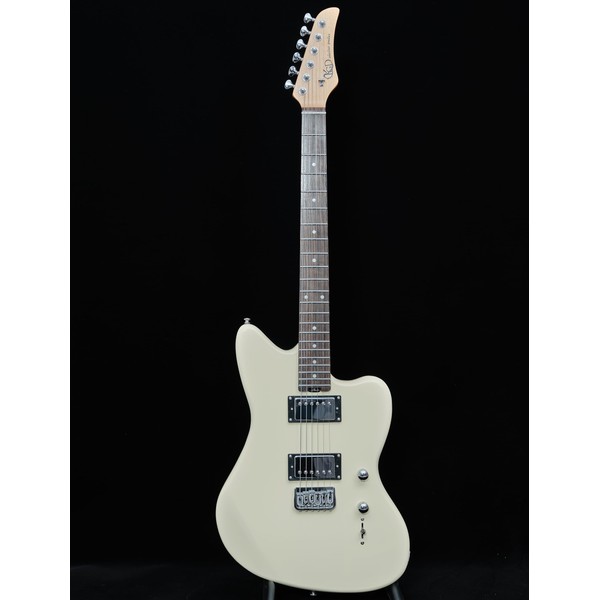 KGD Jazzmaster Mahogany Solid Body Electric Guitar,Roasted Maple Neck and