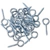 Merriway® BH01145 (25 Pcs) Zinc Plated Steel Screw-In Eyes, 40
