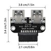 CERRXIAN 2 x 19 Pin to Dual USB 3.0 A