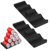 RISVOWO Pack of 2 Fridge Bottle Holder, Bottle Rack, Refrigerator,
