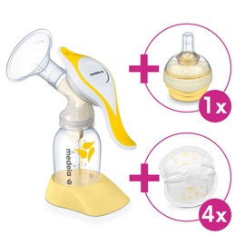 Medela Harmony Manual Breast Pump, Particularly Light, Gentle and Efficient