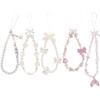 Atarvana 5pcs Pearl Charms With 3pcs Universal Lanyard Tab, Cute