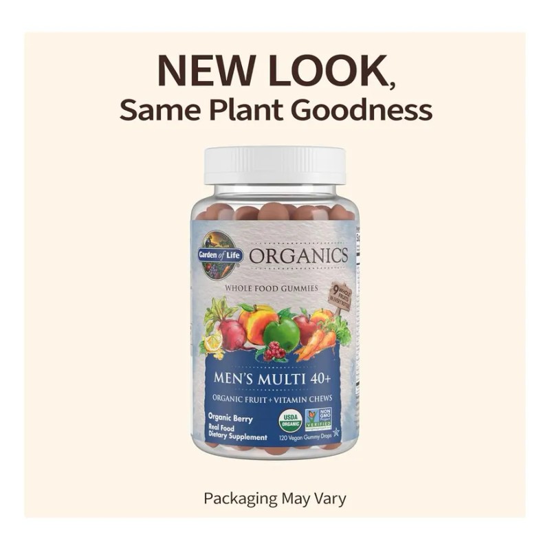 Mykind Organics Multi 40 - Máscaras Orgánicas De Vitamina Pa