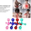 Manual Trigger Point Massage Tool, 2 Pcs 4 Knob Massage