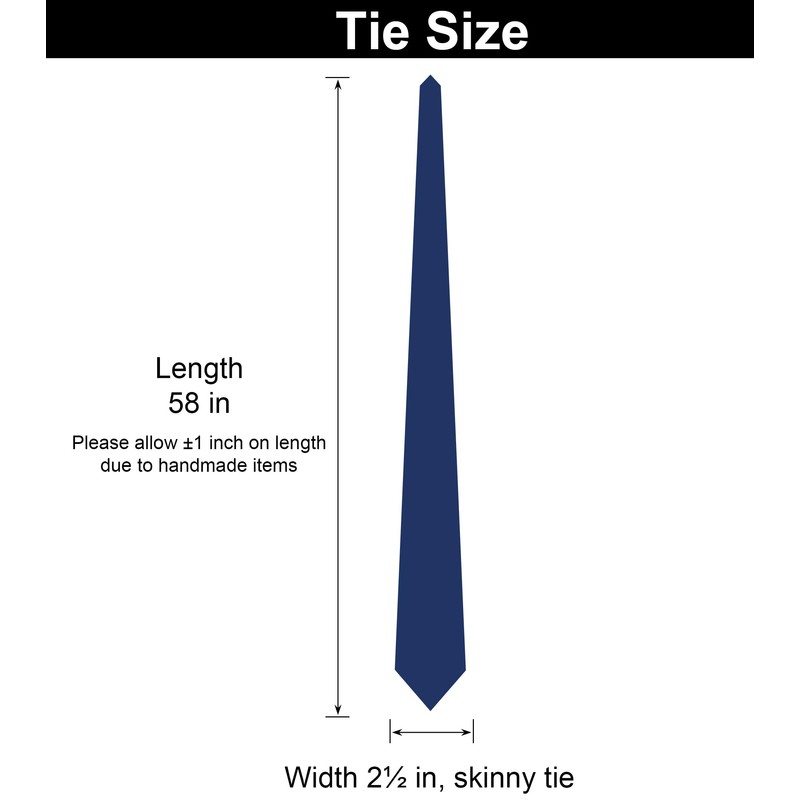 BELLUNO Corbata ajustada de 2.5 pulgadas para hombre, algodón y