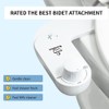 BumBliss Non-Electric Bidet Attachment for Toilet – Self-Cleaning Spray, Adjustable