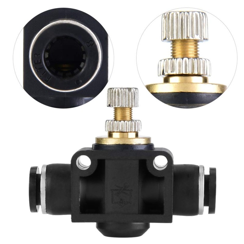 Air Flow Regulator Valve Air Flow Speed Control Valve T-Shape