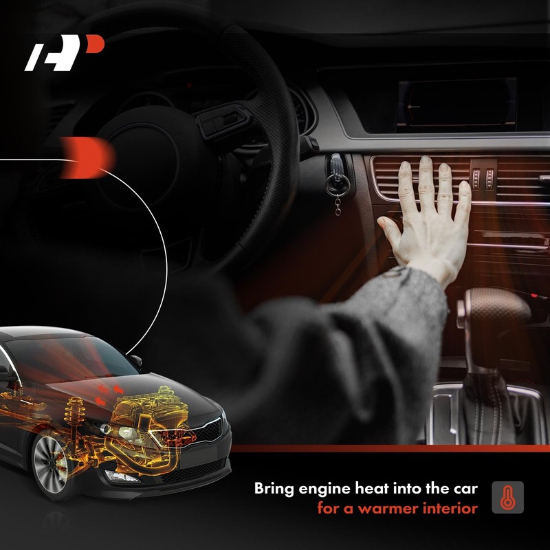 A-Premium Inlet HVAC Heater Hose Pipe Line Assembly Compatible with