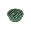 NDS 13 Plastic Round Grate, 4-Inch, Green