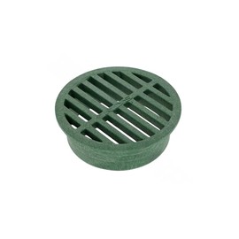 NDS 13 Plastic Round Grate, 4-Inch, Green