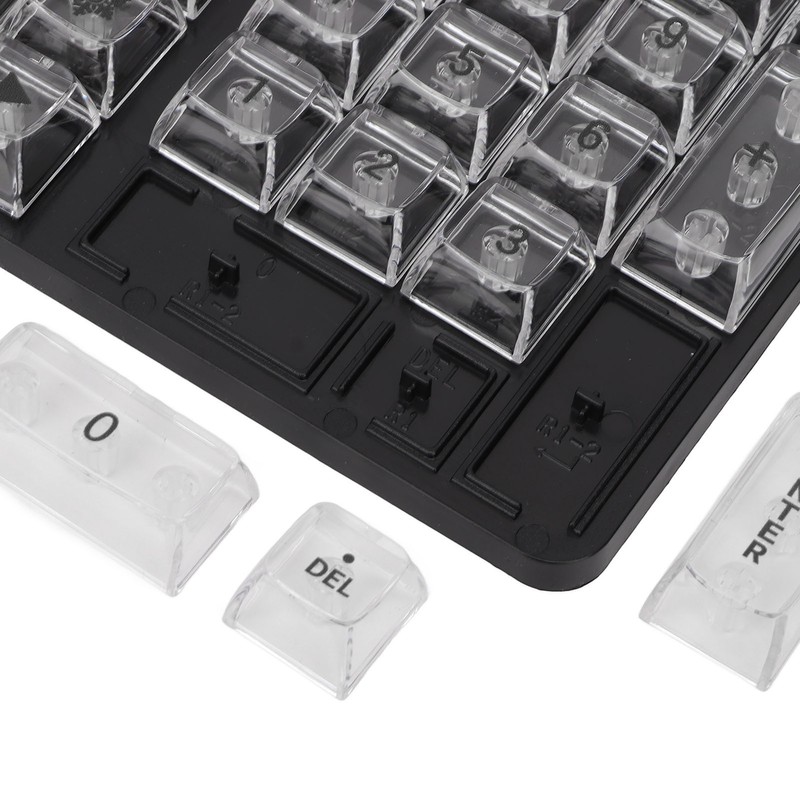 132 Keys Mechanical Keyboard Keycaps CBSA Height Transparent Ergonomic DIY
