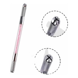 Lápiz Inductor Microblading May Descartable Cejas Rosa Aqua