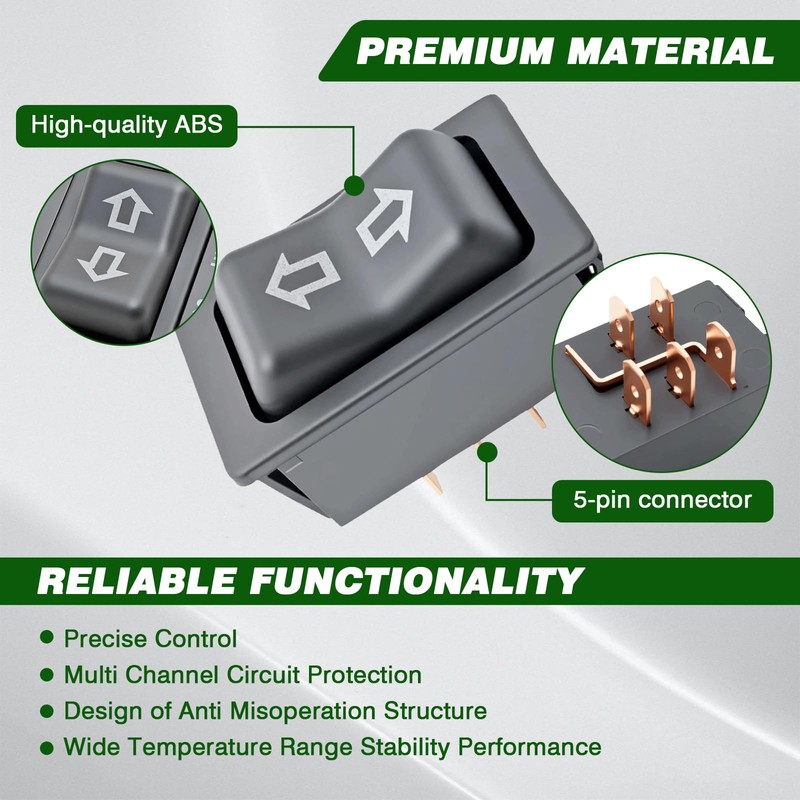 S141 Slide in Slide Out Contoured Switch with Bezel，20 Amp