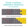 3D Wall Sticker Wallpaper Pegatina Pared Patron Ladrillo Paper Tapiz