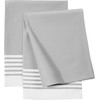 Zwilling 13300-403 Textile Kitchen Cloth, Gray, Stripe, 2 Piece Set,