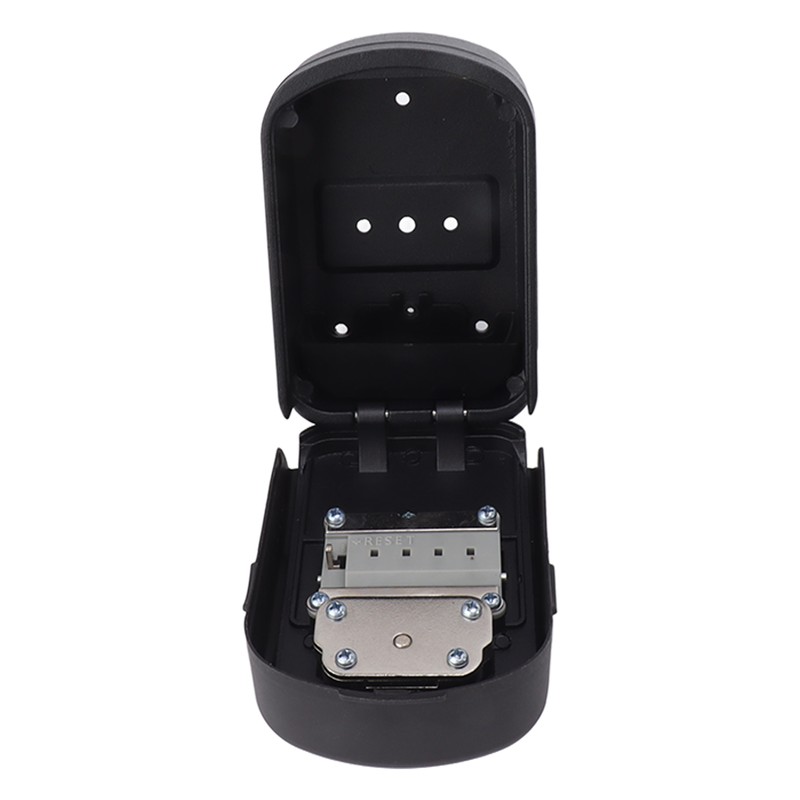 Security Case Lock Box Wall Mounted Waterproof Lockbox Aluminum Alloy