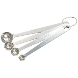 Wadasuki SW 18-8 Extra Thick Measuring Spoons, Set of 4