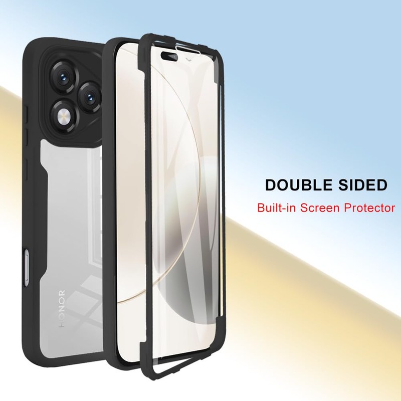 YUXING Full Body Case for Honor 400 Lite, Dual-Layer 360°