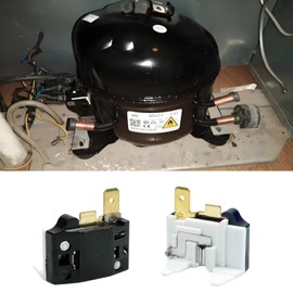 PTC Refrigerator Compressor Overload Protector 6750C-0005P 6750C-0004R 6750C-0004S Replacement for LG for Kenmore Refrigerators AP4439459 1357963 AH3529540 EA3529540 PS3529540