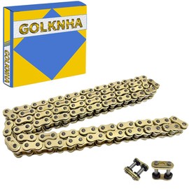 GOLKNHA Gold 428 X-Ring Motorcycle Chain 116 Links OEM#9Y580-88115-00 9Y581-97115-00