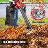 LawnMaster Red Edition BV1210E 1201 Electric Blower Vacuum Mulcher 12