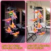 Solar Wind Chimes, Solar Hanging Butterfly Wind Chime Outdoor/Indoor, Waterproof
