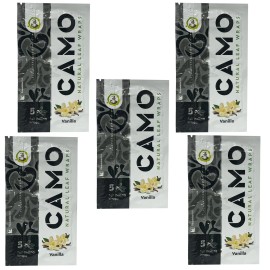 Camo Wraps Natural Leaf Wraps - Vanilla - 5 Packs (25 total wraps)