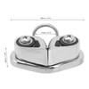 Marine Cam Cleat 316 Stainless Steel Fairlead Leading Ring Anchor