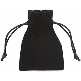 Royal Swan Large Antique Silver, Double Sided St Christopher (30 mm) Necklace on a 22'' Sterling Silver Plated Chain in a Velvet Jewelry Bag