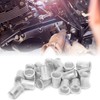 200pcs Professional Aluminum Threaded Insert Nut Rivet Nut Fastener Accessory