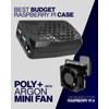 Argon Poly+ Funda con ventilador controlable PWM y disipador de