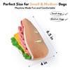 CHEWFFON Interactive Dog Toy, Multi-Layer Treat Hiding Nose Work Game