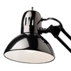 GLOBE Electric 12641 Architect 32" Swing-Arm Clamp-On Lamp, Black Architect,