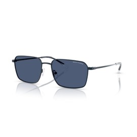 Armani Exchange 0AX2053S MATTE Blue 57 Sunglasses, Matte Blue, 57
