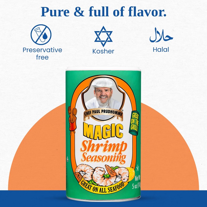 Chef Paul Magic Seasoning Blends Shrimp Magic Seasoning | Bold