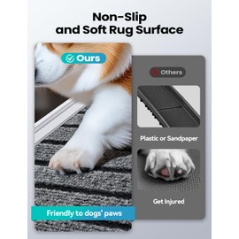 KOLOTOOL Dog Ramp for Car 63" L x 17", Telescoping Portable Pet Ramps 440LBS Capacity with Non-Slip Surface for Small Medium Dogs to Get in Car Outdoor