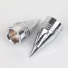 Unbranded CNC Spike Front Axle Nut Covers Fit For Harley