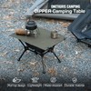 ONETIGRIS Dipper Camping Table, Lightweight Portable Folding Table with Mesh