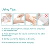 Dimora Silicone Foam Dressing with Border Adhesive 4"x4" Wound Dressing