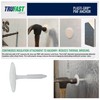 TruFast 5-3/8" Plasti-Grip PMF Fastener (200 EA) White Plastic Heavy-Duty