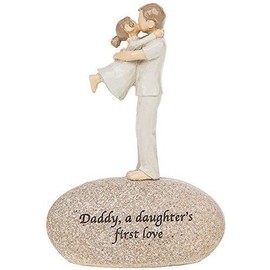 Daddy A daughters first love Sentimental Pebble Gift
