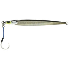 JACKALL Metal Jig, Bumble's Jig, Semi-Long, 8.8 oz (250 g), Gray Metallic Magma