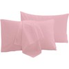 R&Z Plain Dyed Luxury Polycotton Housewife New 2 x Pillow