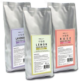 Bath Charm Dead Sea Salt Refill 1kg Bath Salt - Bath Salt Lavender, Dead Sea Salt Refill 1kg - Forest / 바스참 사해소금 리필 1kg 입욕제 - 목욕소금 라벤더, 사해소금리필1kg-포레스트