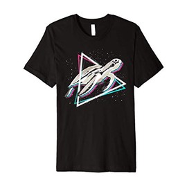 Geometric Triangle Cute Pet Ocean Animal Sea Turtle Premium T-Shirt