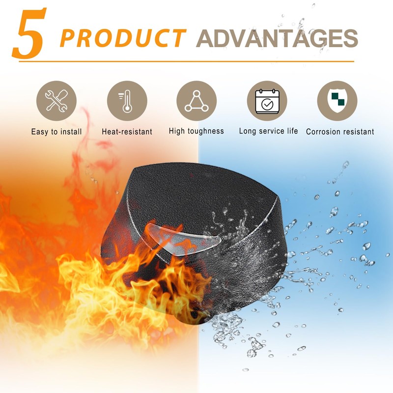 atgestore 72731 700834 Cooktop Knobs Replacement Parts for Dacor Stove